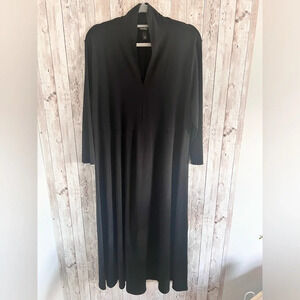 Eileen Fisher Stretchy Long Sleeve Dress Size XL